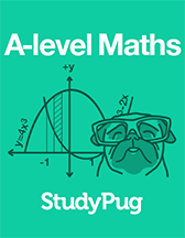 A-Level Maths textbook
