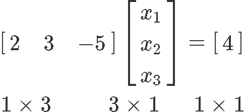 Solution Sets of linear systems