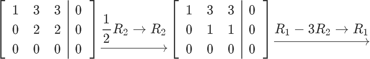 Solution Sets of linear systems