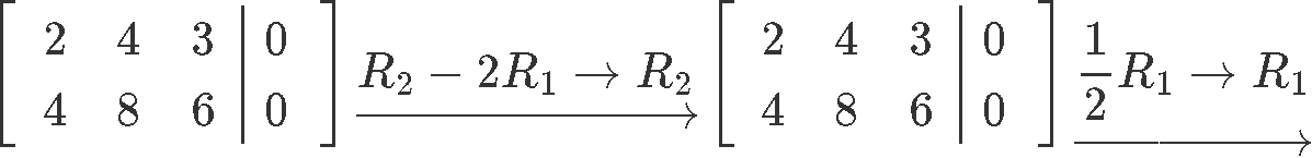 Solution Sets of linear systems