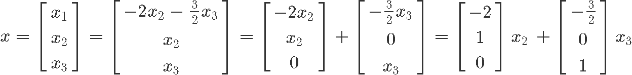 Solution Sets of linear systems