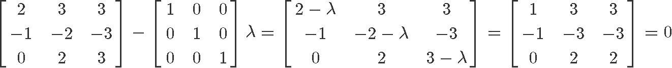 Eigenvalues and Eigenvectors