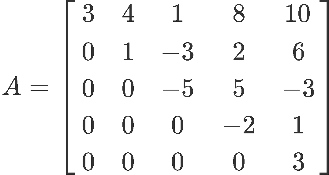 The characteristic equation