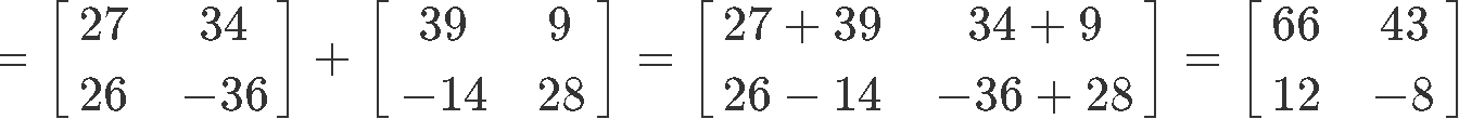 Properties of matrix multiplication