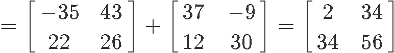 Properties of matrix multiplication