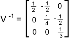 The inverse of 3x3 matrices with matrix row operations