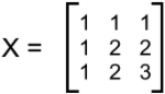 The inverse of 3x3 matrices with matrix row operations
