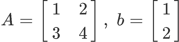 The inverse of a 2x2 matrix