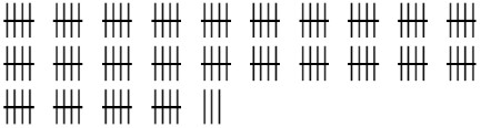 Representing Numbers: Tally Marks