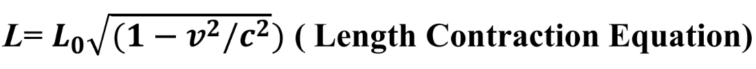 Length 
Contraction and Relativistic Momentum, Mass and Energy