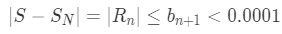 Equation 6: Harmonic Alternating Series Error pt.7