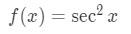 Equation 3: Derivative of sec^2x pt.1