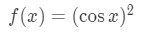 Equation 2: Derivative of cos^2x pt.2