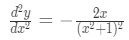 Equation 8: Second Derivative of arctan pt.2