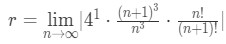 Equation 1: Convergence Ratio test pt. 7