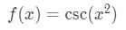 Equation 7: Derivative of csc^2 pt.1