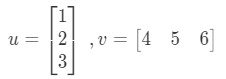 Equation 3: Dot Product Example pt.1