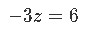 Resulting linear system of equations to solve
