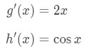 Equation 4: Derivative of sinx^2 pt.3