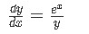 Separable differential equation