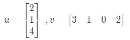 Equation 4: Dot Product Failure Example pt.1