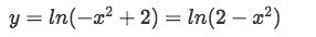 Equation for Example 5(c): Solution to the differential equation