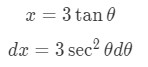 Equation 8: Trig Substitution with 3tan pt.2