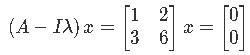  Finding an eigenvector associated to =1 (part 1) 