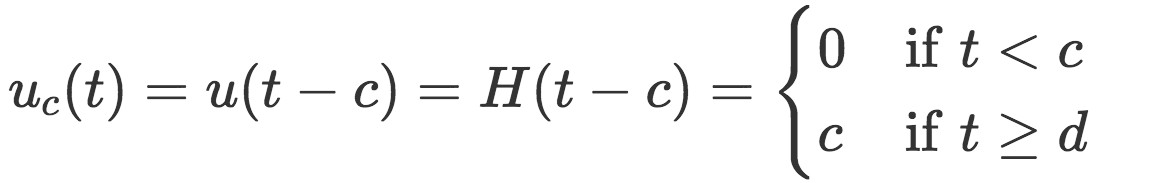 Solving differential equations with step functions | StudyPug