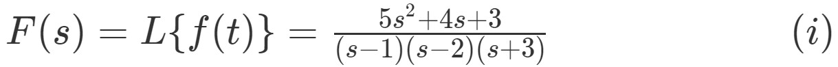 Inverse Laplace Transforms | StudyPug