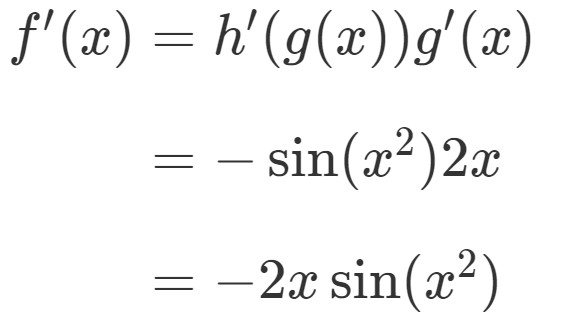 Pochodne funkcji trygonometrycznych The Bay