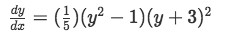 Ordinary differential equation to solve