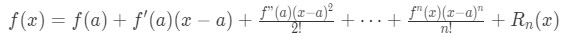 Formula 10: Taylor's Theorem