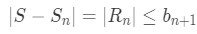 Definition 3: Alternating Series Estimation Theorem