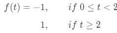 Laplace transform of piecewise function pt.1