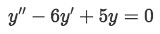 Equation 7(a): Transforming the differential equation to a homogeneous form to find its complementary solution