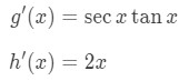 Equation 3: Derivative of sec^2x pt.4