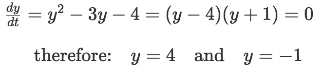 Equilibrium solutions | StudyPug