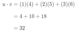 Equation 3: Dot Product Example pt.2