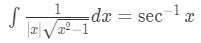 Equation 7: Trig Substitution of inverse sec pt.2