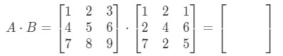 Equation 6: 3 x 3 Matrix Multiplication Example pt.2