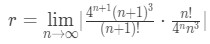 Equation 1: Convergence Ratio test pt. 5