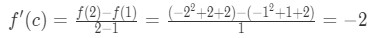 Question 1: Mean Value Theorem Derivative pt.2