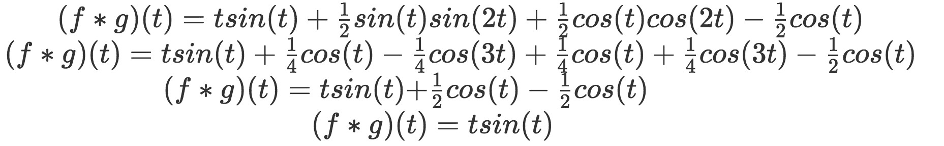 Convolution integral | StudyPug