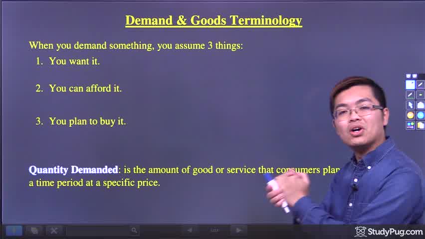 Intro to demand, normal goods, inferior goods, and substitutes vs complements