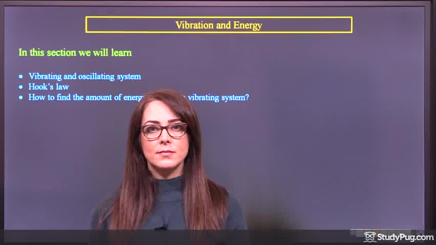 Intro to vibrating systems, equilibrium, and restoring force