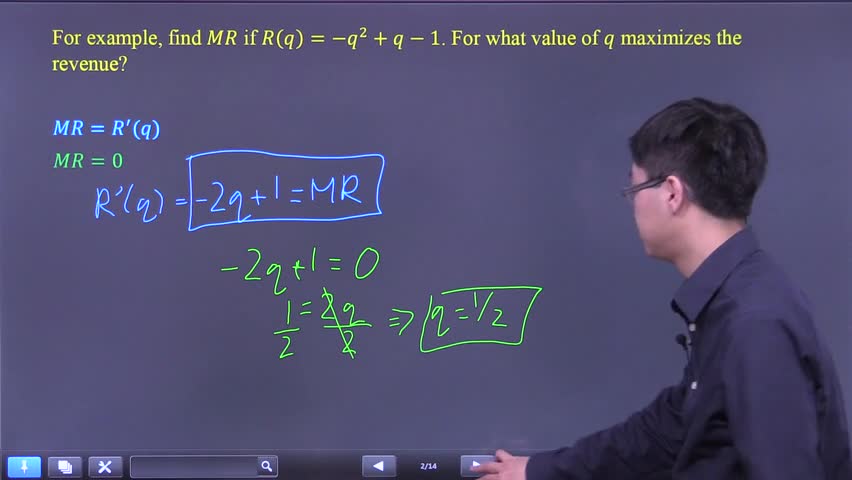 Intro to marginal revenue and maximizing revenue