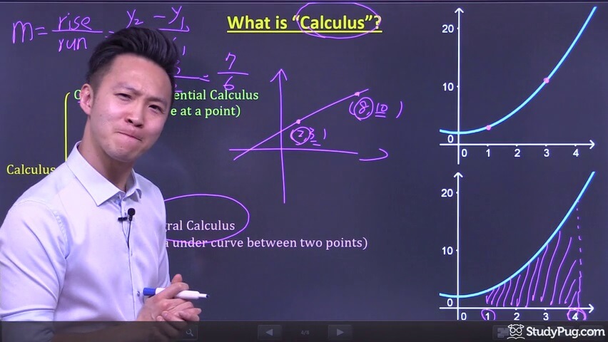 What is calculus? Differential vs. integral calculus overview