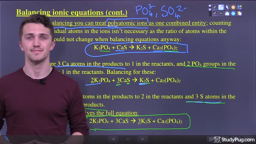 Intro to metathesis reactions and balancing ionic compound equations