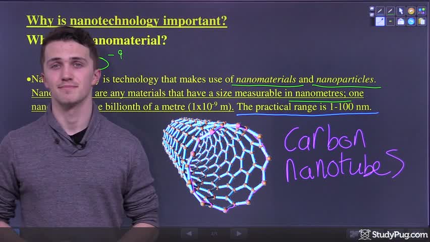Intro to nanomaterials, nanoparticles, and carbon nanotubes